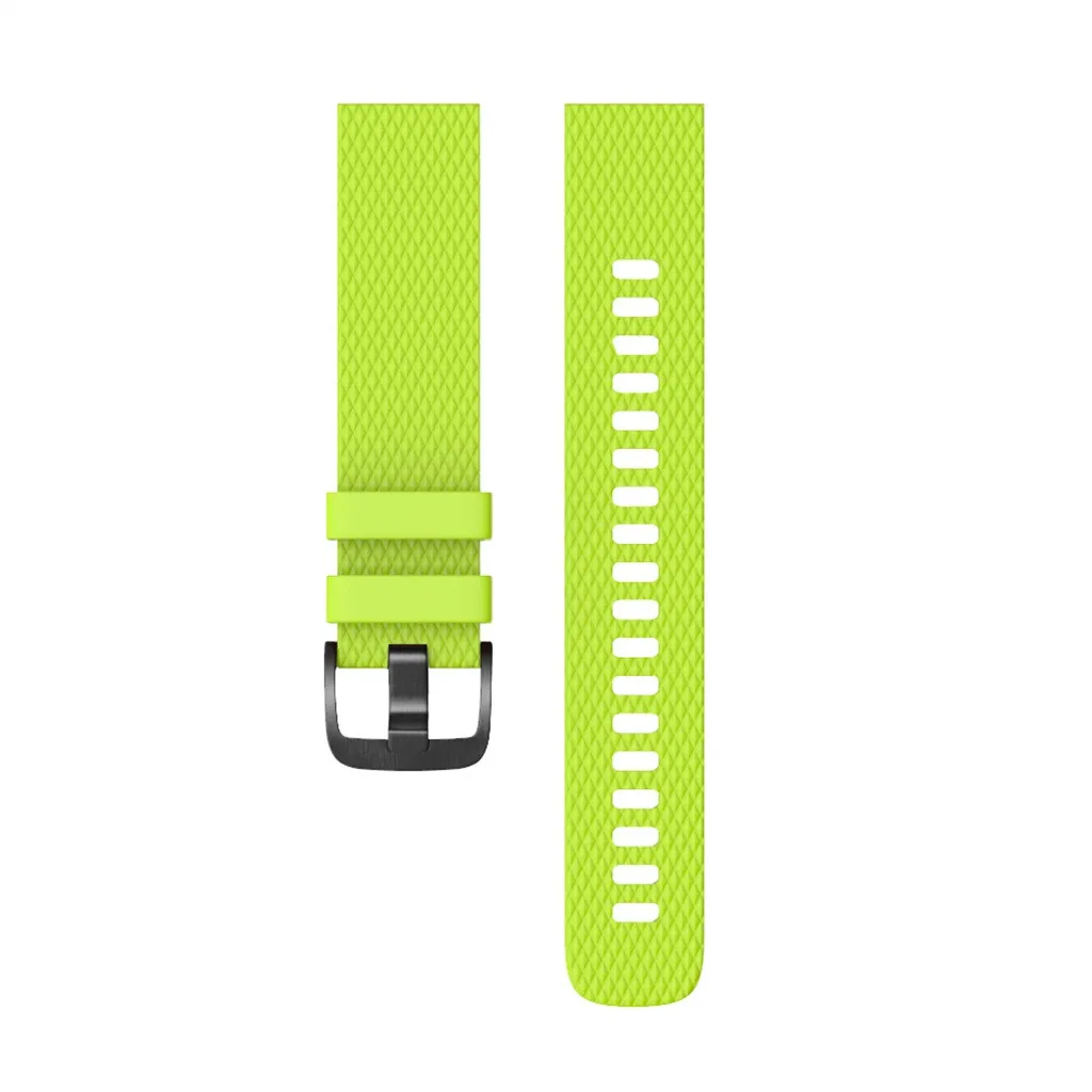 Маленький силиконовый ремешок на запястье для Garmin Vivoactive 3, браслет, Смарт-часы, ремешок для мужчин, Т-образный ремешок для женщин и мужчин, спортивный ремешок для часов, 19Aug - Цвет: Green