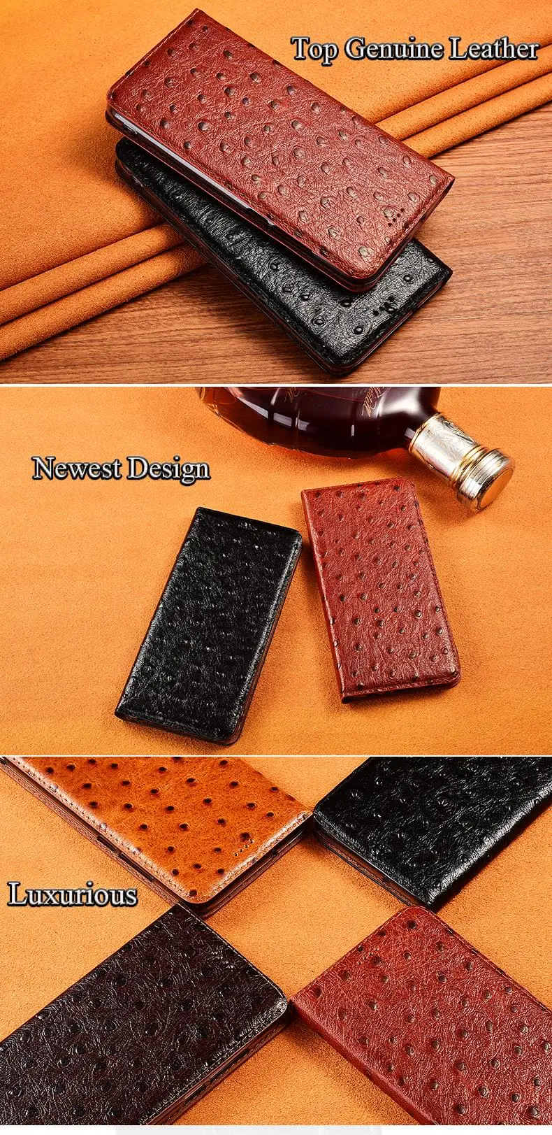 Чехол для Xiaomi mi 9 mi 9 9S Se Lite Pro Ostrich style из натуральной коровьей кожи флип-бумажник чехол для телефона Чехлы для Xiao mi 9 Lite Pro