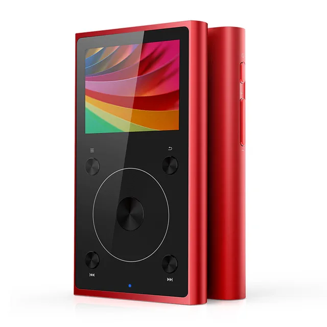 FiiO X1 2nd X1II X1K поколение X1 обновленная версия ЦАП Loseless MP3 Bluetooth 4,0 Hifi портативный музыкальный плеер MP3 - Цвет: red