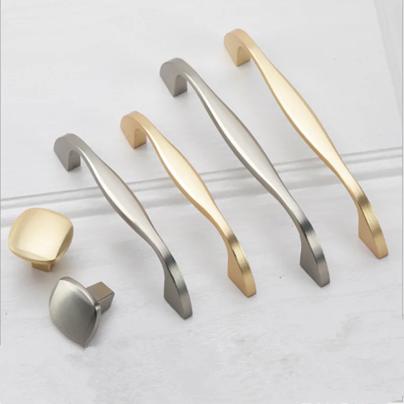Золотые ручки для кухонного шкафа 96 мм 128 | Обустройство дома