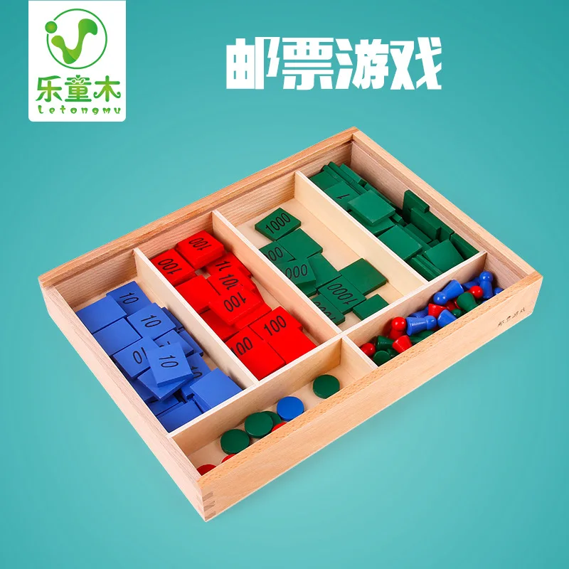 

Wooden Environmentally Friendly Toy Montessori Teaching Aids Stamp Game Children Early Childhood Educational Science Monterey Sh