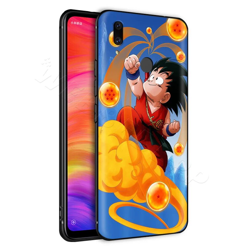 Чехол Dragon Ball Saiyan Goku для Xiaomi Redmi 4A 4X5 5A 6 6A 7 7A S2 Note Go K20 Pro Plus Prime 8T