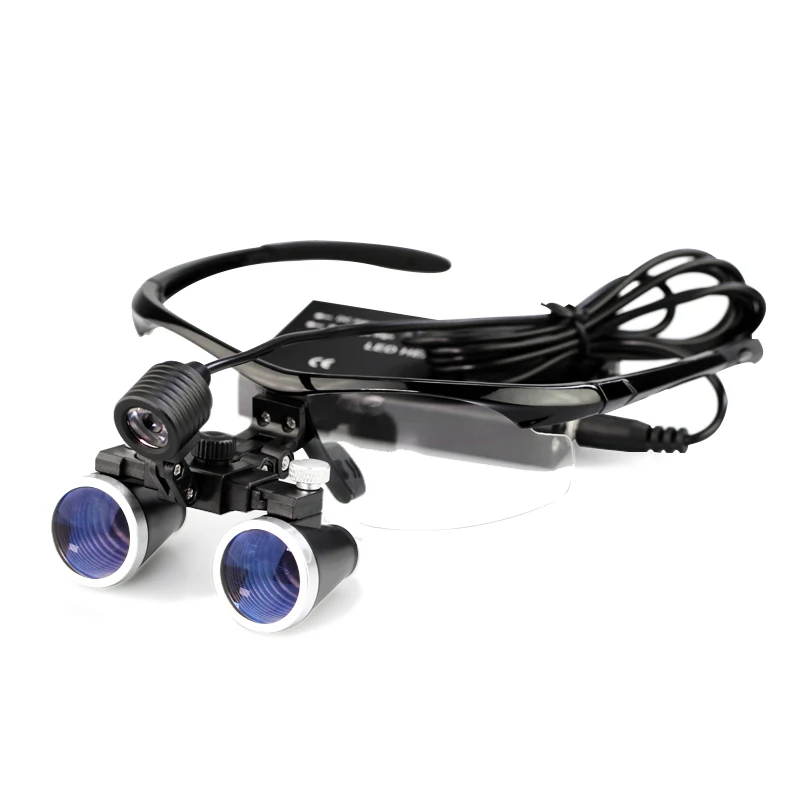 Dental Loupes with 3 W Head Light Dentist Binoculars Medical Operation Magnifying Glasses Lupa Surgery Surgical Magnifier Dental Loupes with 3 W Head Light Dentist Binoculars Medical Operation Magnifying Glasses Lupa Surgery Surgical Magnifier