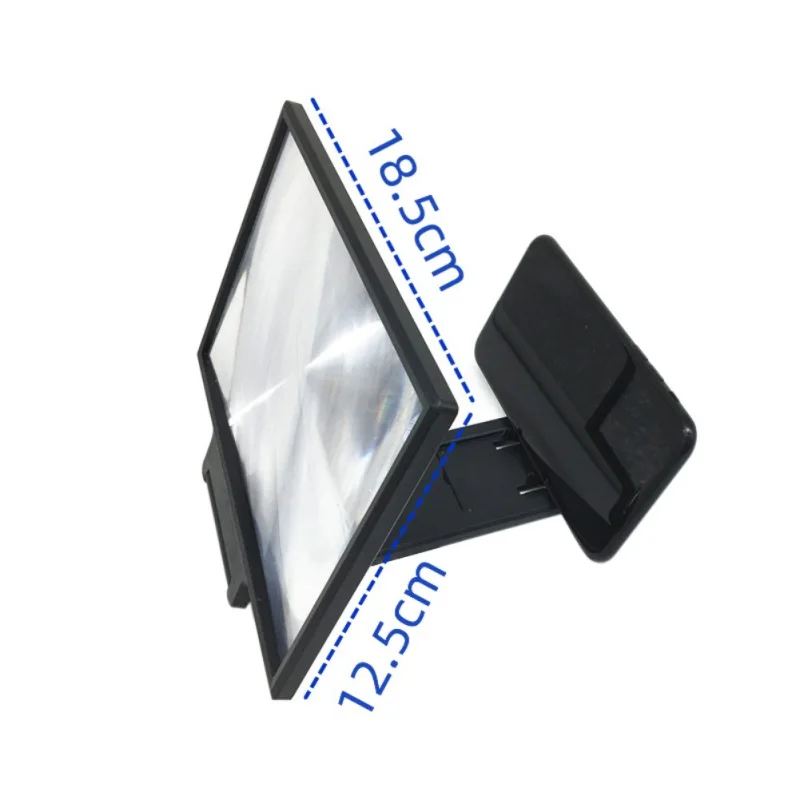  Phone Screen Magnifier 3D Video Amplifier Smartphone Holder Stand Support Bracket