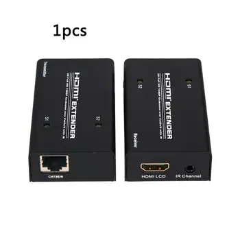 

Hdmi Single Wire Network 60 Meters With One-Way Ir Hdmi1.3 3D 1080P Extender Hdmi Amplifier For Hdtv Dvd Tv Box T-505A-Cd