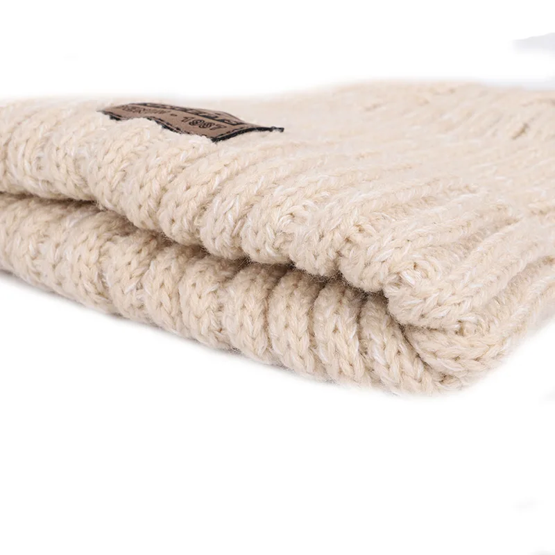 Fashion Winter Hats for Woman Casual Beanies for Men Women Warm Knitted Winter Hat Fashion Solid Hip-hop Beanie Hat Unisex Cap