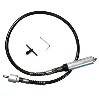 

Power Carving Tool Electric Grinder Extension Flexible Shaft Set Engraving Machine Tool W/0.3-4mm Key Chuck