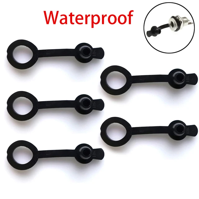DC 5.5x2.1 Power Wire Connector Conjunto Feminino Plug Cable Waterproof Jack Tomada Electrico 5.5x2.5 Interface Socket Conector 1. As photo