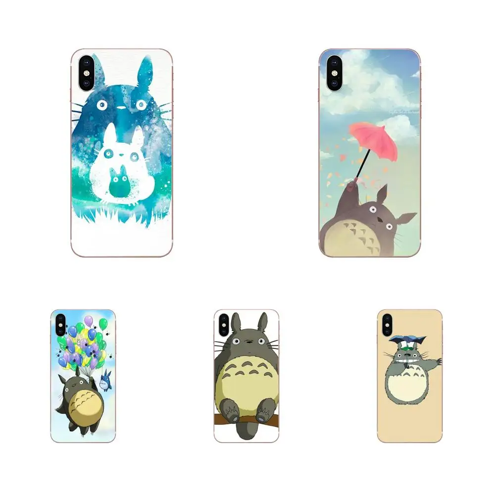 Totoro Cartoon Cat Soft TPU Protective Skin For Galaxy Grand A3 A5 A7 A8 A9 A9S On5 On7 Plus Pro Star 2015 2016 2017 2018 | Мобильные