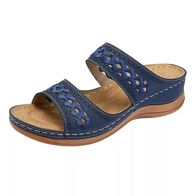sandals women Summer Women Shoes Wedges Sandals Platform Casual Roman Women's Sandals Beach Shoes Soft Female Woman