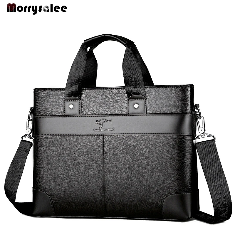 2020 new male package PU handbag cross section shoulder bag diagonal business casual briefcase | Багаж и сумки