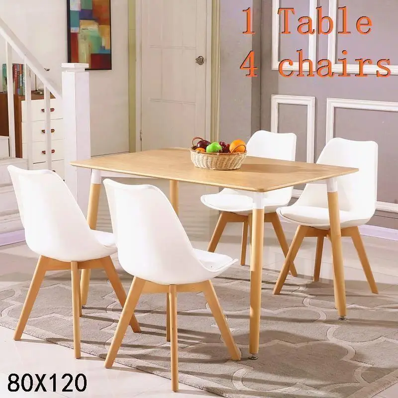 Tafel набор Eettafel A Manger модерн Dinning Piknik Masa Sandalye деревянный комедор стол Mesa De Jantar Bureau обеденный стол - Цвет: Version J