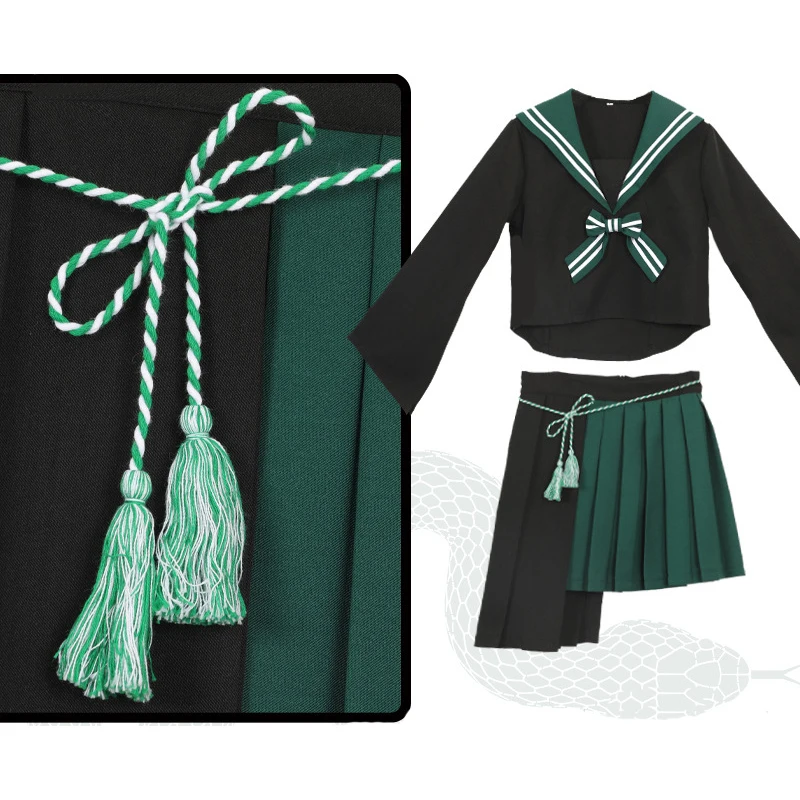 Костюм Моряка школьная форма для японской средней школы Гриффиндор/Слизерин матросский костюм Малфой моряк костюмы для косплея