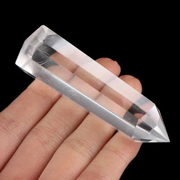 

Clear Quartz Crystal Point Natural Wand Specimen Reiki Healing Stone 1PCS Hot