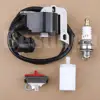 Ignition Coil Stop Switch Spark Plug Kit For Husqvarna 50 51 55 254 257 266 268 272 Spare Parts 503620203 544018401 2
