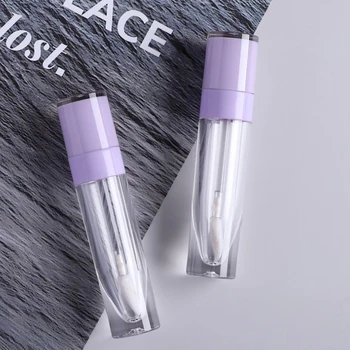 

6.4ml Empty Lip Gloss Bottle Lip Glaze Tubes Cute Pink Lipgloss Tube Refillable Makeup For Diy Lipstick Cosmetic Container