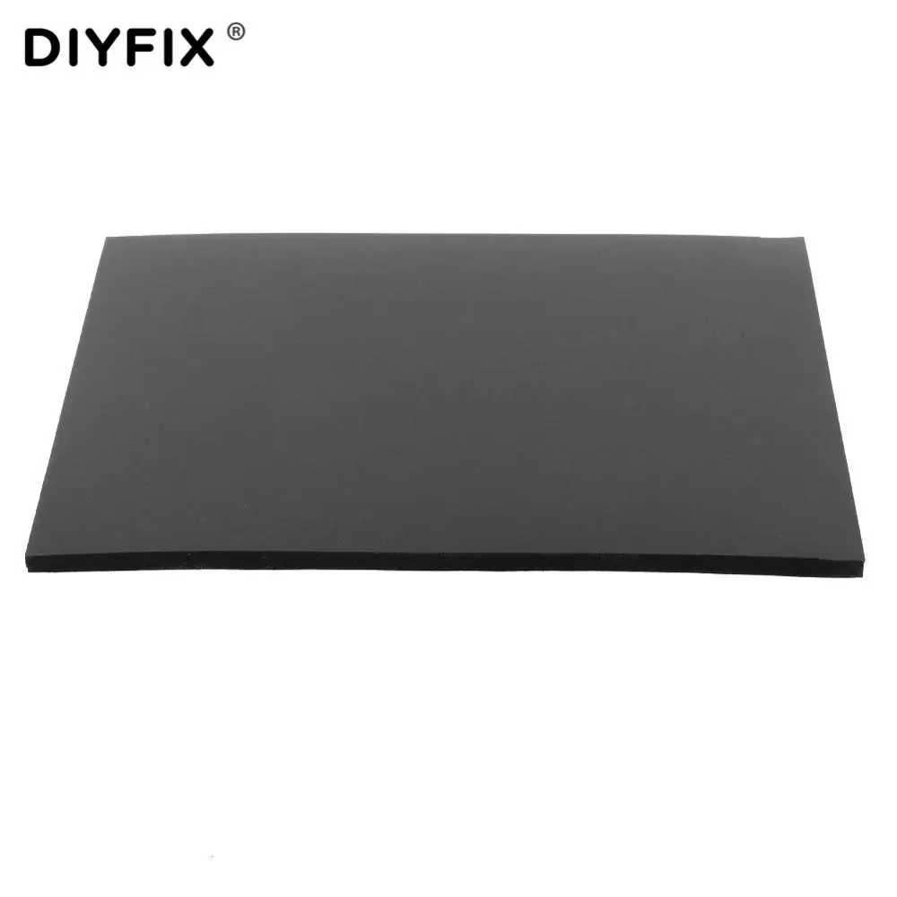 Super Soft Foam Work Mat Black Largest Rubber Mat for LCD Pressure