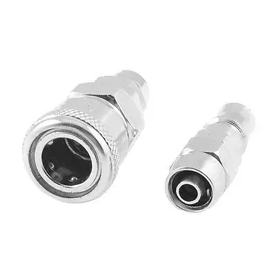 

Metal Straight Type Air Pneumatic Quick Connector Fittings 5mm x 8mm Pipe