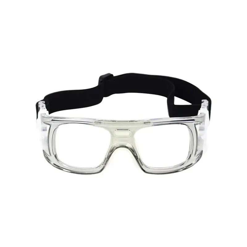 

Sports Glasses Basketball Glasses Frame Football Goggles Frame Professional Explosion-Proof Outdoor Sports Tennis Mirror Grey
