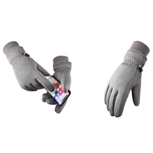 1 пара перчатки для катания на лыжах и сноуборде унисекс ветрозащитные водонепроницаемые дышащие зимние теплые перчатки для катания на лыжах и велоспорта с сенсорным экраном Новинка