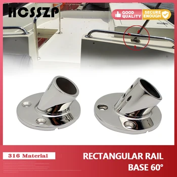

Marine Boat Yacht Hand Rail Fitting 316 Stainless Steel 60 Degree Boat Round Base 7/8 Inch 22mm & 1 Inch 25mm 1 pcs/lot