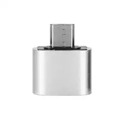 Convertisseur de chargeur pratique en alliage d'aluminium, Micro USB, convertisseur de Transmission de données pour souris, adaptateur 