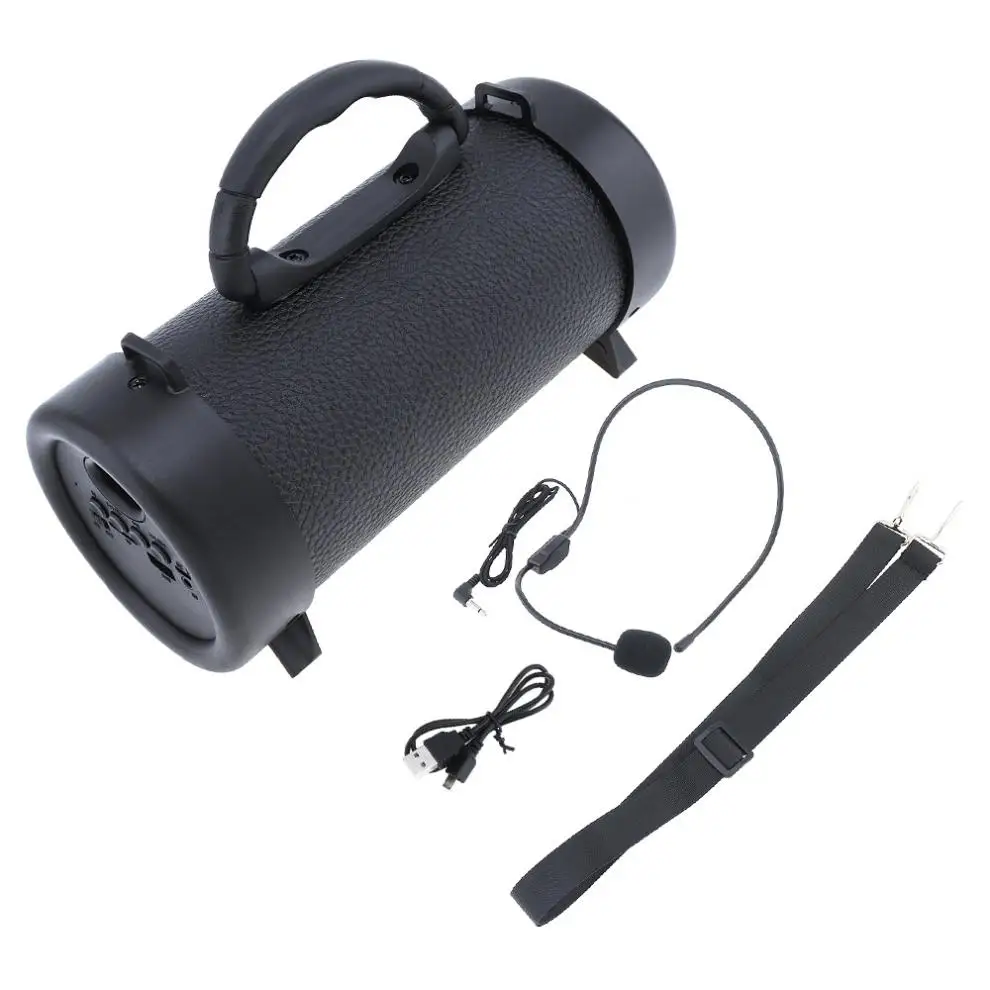 Мини открытый сабвуфер громкоговоритель Bluetooth с FM/TF/AUX/USB Fuction микрофон для дома/вечерние/активного отдыха/выступления