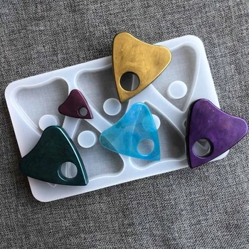 

Handmade Gothic Ouija Heart Pendant Silicone Resin Casting Molds Keychain Necklace Mold Jewelry Making Tools Art Crafts Au19 20