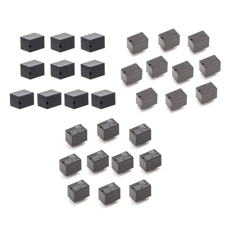 10 шт. JRC 21F 4100 DC мини Мощность реле 6 pin печатного монтажа печатной платы 3V 5V 12V|Реле| |
