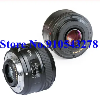 

FOR YONGNUO YN50mm YN50 F1.8 EF FOR EOS 50MM AF MF Camera Lens For Canon Rebel T6 700D 750D 800D 5D Mark II IV 10D 1300D