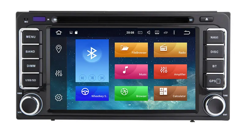 Discount Android 9.0 OS Octa Core Car DVD Player Stereo System For Toyota Old Prado RAV4 GPS WIFI Multimedia Carplay GPS Radio Navigation 1