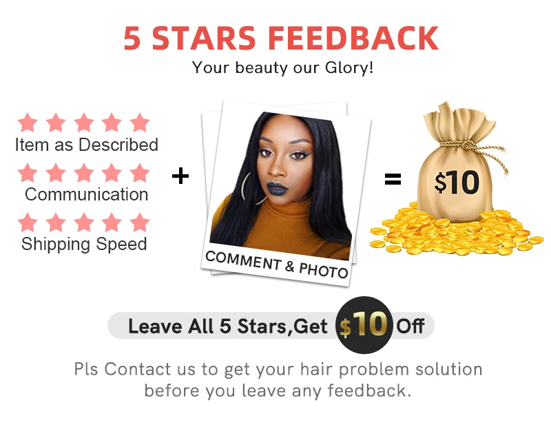Ali rainha pacotes de cabelo com frontal
