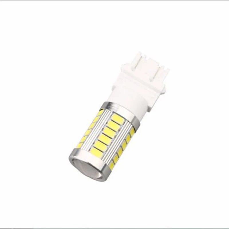 10 шт. Белый 3157 33SMD светодиодный автомобильный сигнал поворота, стоп-сигнал, задний фонарь, задний фонарь, автомобильный сигнал поворота фары, аксессуары для автомобиля