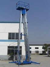  High End Hydraulic Dual Mast Aluminum Lift with CE 