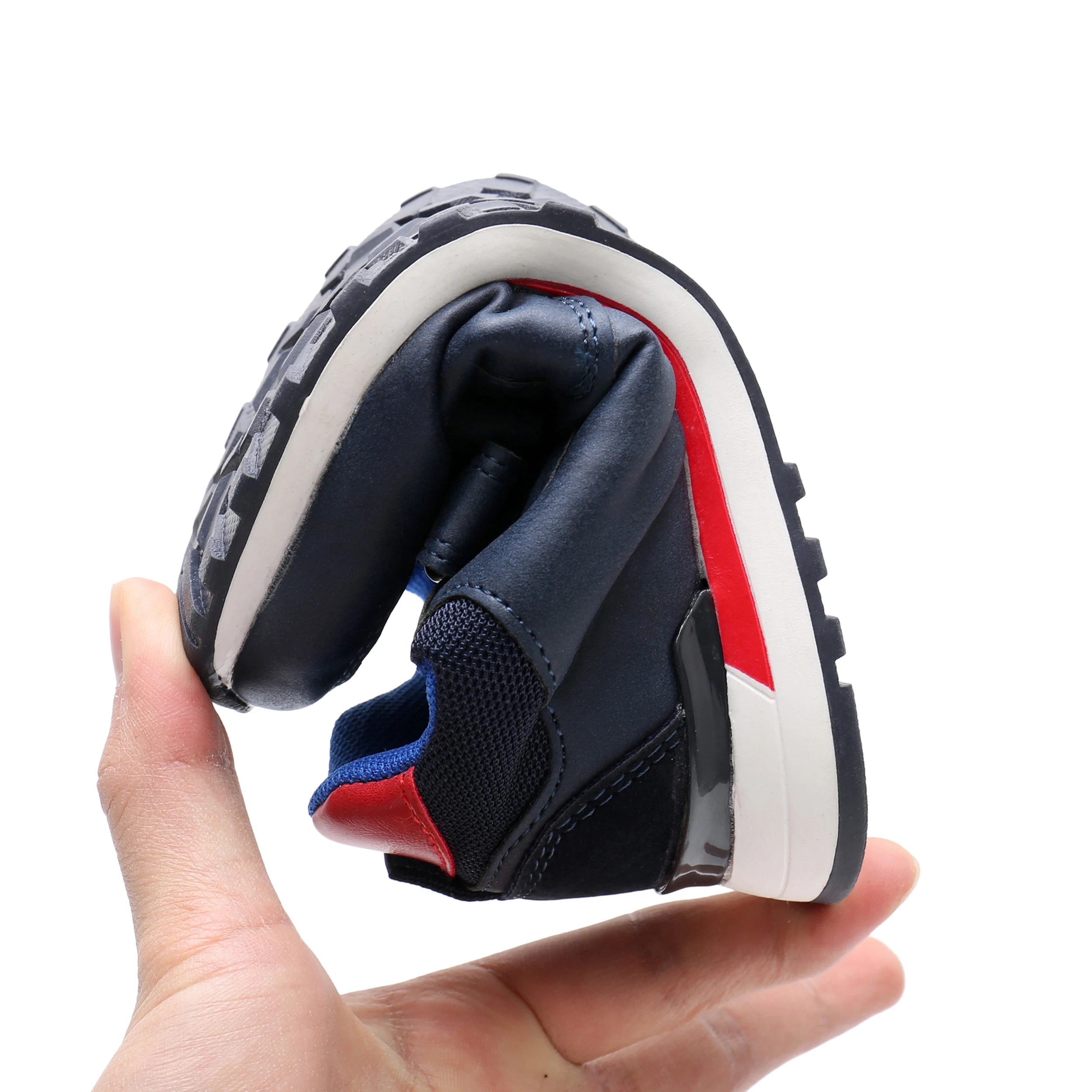 Gancho e Laço Tênis de Ginástica com Arco Sapatos de Apoio para Meninos Apakowa Meninos Sapatilha Infantil Primavera Outono Baixo-topo Esportes 8 Mamãe e Bebê