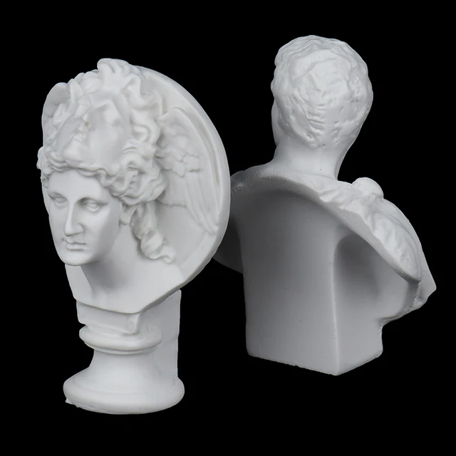 1PC Creative New Resin Statue Home Decor European Figurine Sculpture Modern Art Character Model Kids Toys Gift Dollhouse Decor 4