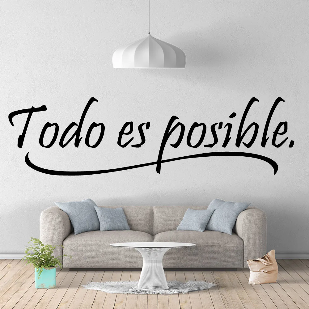 Beauty Spanish Quote Nursery Wall Stickers Vinyl Art Decals Kids Rooms Decoration Background Wall Art Decal wall stickers,self adhesive wall stickers,vinyl stickers,vinyl wall stickers,self adhesive stickers
