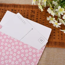 

10pcs per pack Sakura Envelope Writing Letter Paper Stationery Beautiful Flower Office School supply