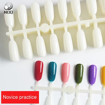 

NOQ 240 Pcs Short False Nails Set Press On Natural White Artificial Nails Tips For Finger Nail Art Decorations Design Tools
