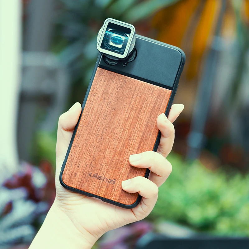  Ulanzi 1.33XT Anamorphic Lens Widescreen Movie Videomaker Filmmaker with 52mm Filter Adapter for iO