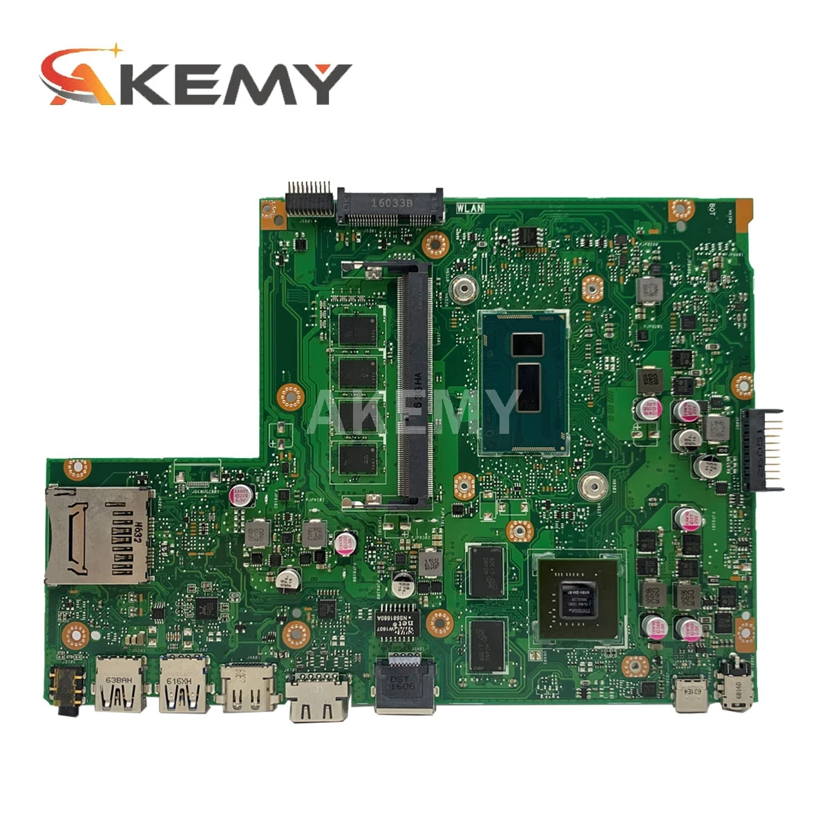 X540LJ mainboard For Asus X540L F540L 4G RAM I5-5200U Laptop motherboard X540LJ motherboard REV2.1 Test before shipping work