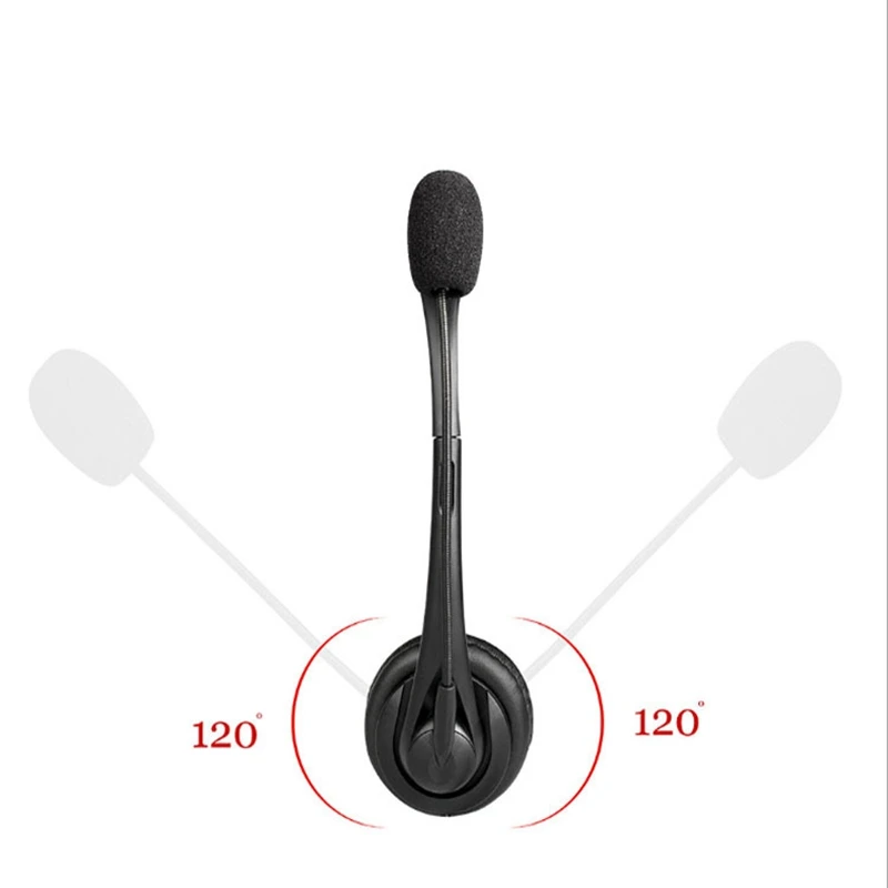 Telephone Headset Call Center Operator USB Corded Offical Headphone With Micro for Computer Laptop PC
