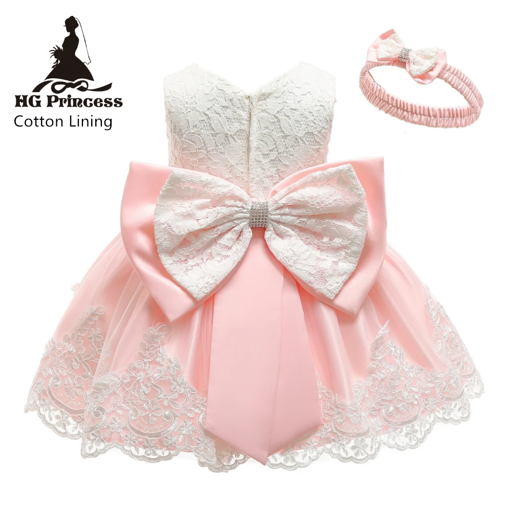 Baby Girls Clothing Dress Flower Christening Gowns Baptism Clothes