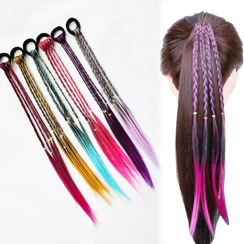 New Wig Headband Rope Hair-Accessories Braid Twist Elastic Girls Kid Gift 1pcs Simple 9XArjaGlk