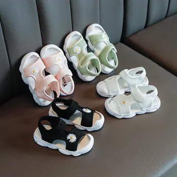 

Summer Baby Girls Boys Sandals Children Beach Sandals Soft Bottom Non-slip Infant Shoes Kids Outdoor Anti-collision Shoes