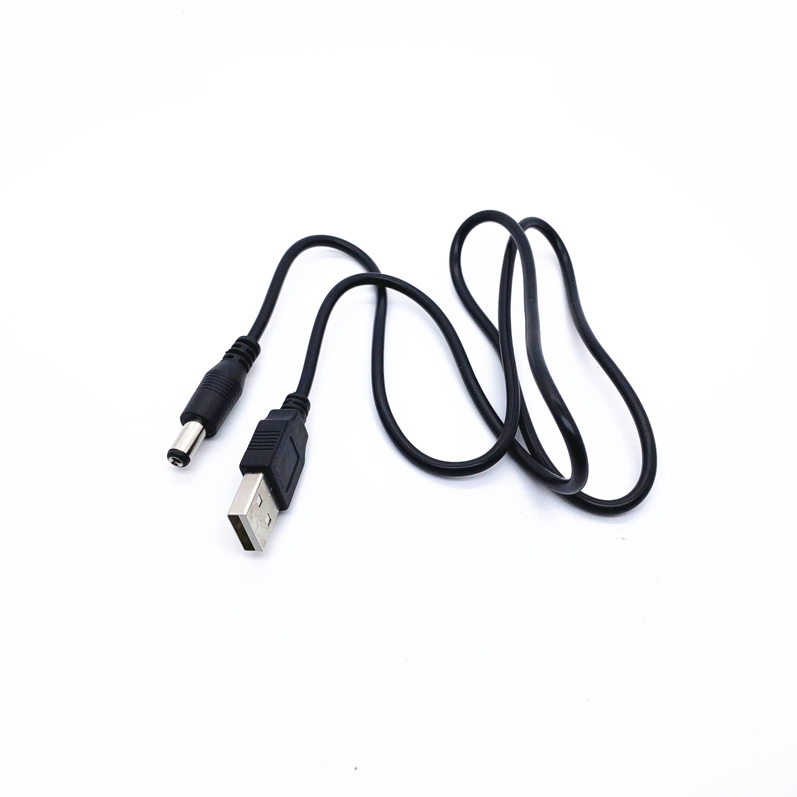 Universal USB to DC Barrel Jack Power Cable Adapter