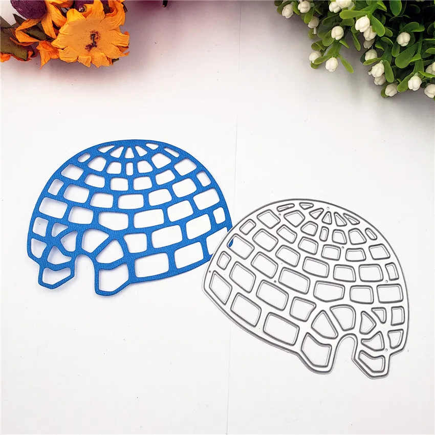 Cutting dies Igloo metal crafts paper die-cutting /DIY embossing Easter and New Year Scrapbooking | Дом и сад