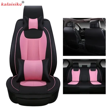 

kalaisike leather Universal Car Seat Covers for Honda all models CRV XRV crosstour crider Odyssey city civic vezel fit accord
