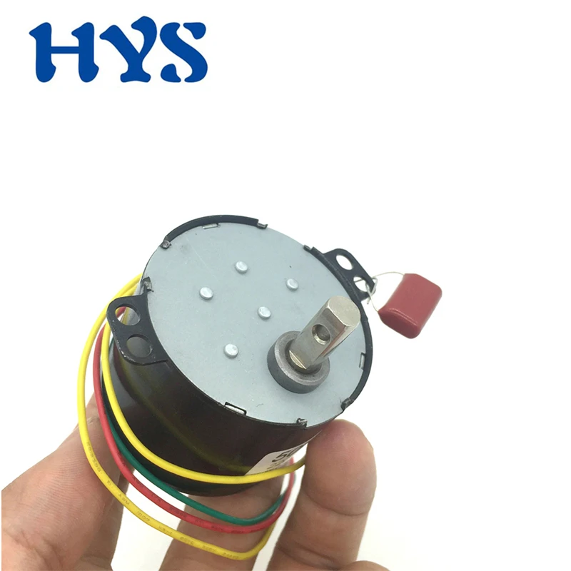 

AC Motor 220 V 110V 8W Synchronous Motor Electric Reducer 220V Volt Capacitor 1/2.5/5/8/10/110rpm AC Metal Gear Motors 50KTYZ