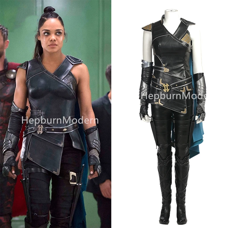

High quality Thor Ragnarok Valkyrie Cosplay Costume Thor 3 Outfit Movie Superhero Battle Suit Fancy Clothes Women Costumes
